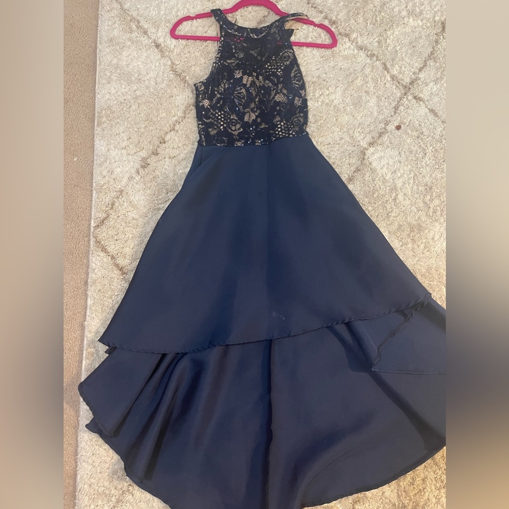 Navy blue dress